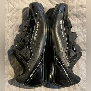 Louis Garneau HRS-80 cycling shoes‎ men’s size 45 US 10.75 black NWOB